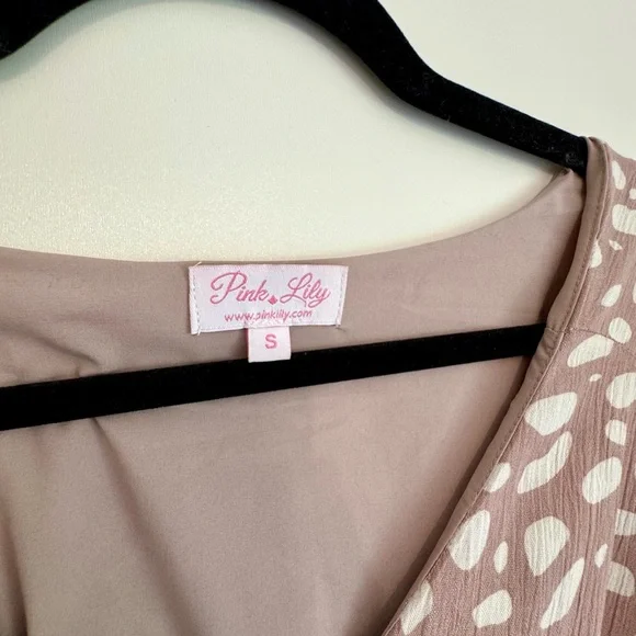 Pink Lily Romper - Small - Picture 2 of 5